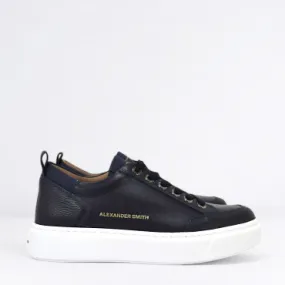  ALEXANDER SMITH Sneaker Bond in pelle Col. Blu