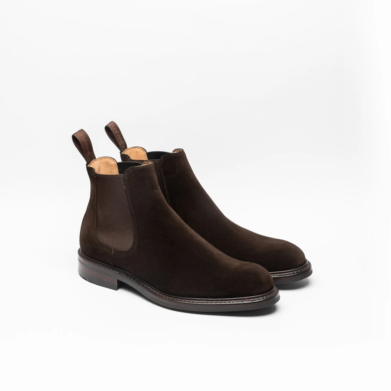 Cheaney Joseph & Sons Stivale chelsea Cheaney Joseph & Sons Godfrey in camoscio marrone