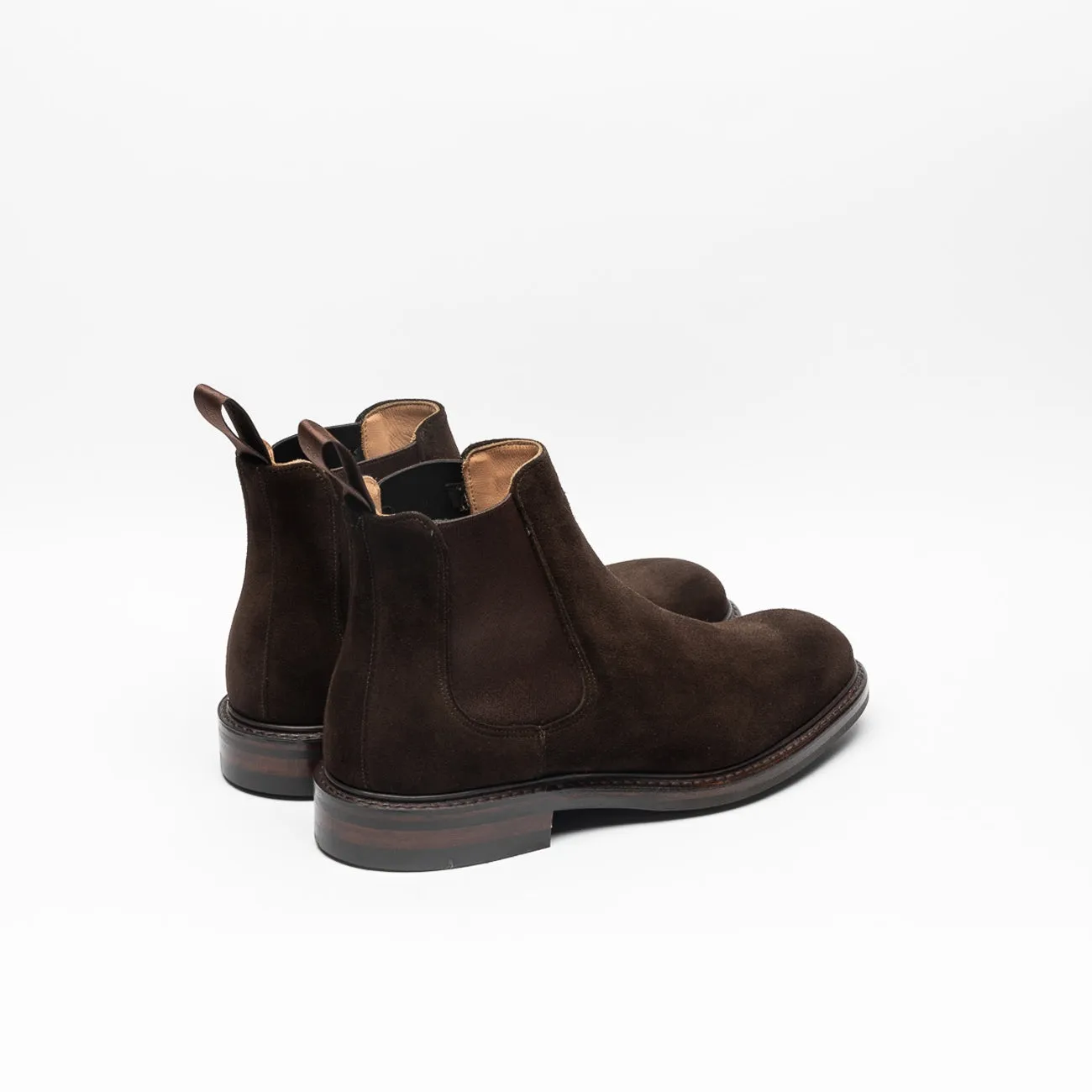 Cheaney Joseph & Sons Stivale chelsea Cheaney Joseph & Sons Godfrey in camoscio marrone