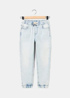 Denim modello joggers ragazzo