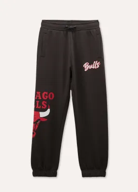 Joggers Chicago Bulls in puro cotone ragazzo