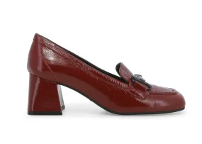 Melluso Mocassino donna in vernice brick v5727