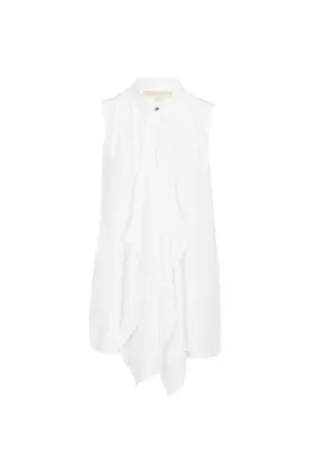 MICHAEL DI MICHAEL KORS   BLUSA BIANCA IN SETA