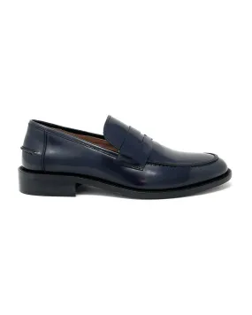 Rogal's mocassino blu con fascetta