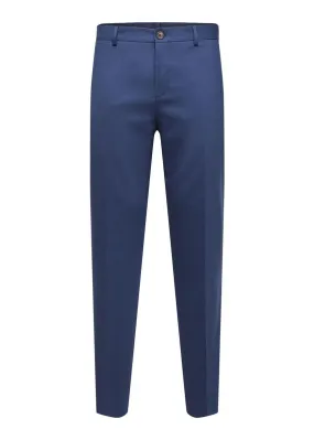 Selected Pantalone classico da Uomo Neil  Blu