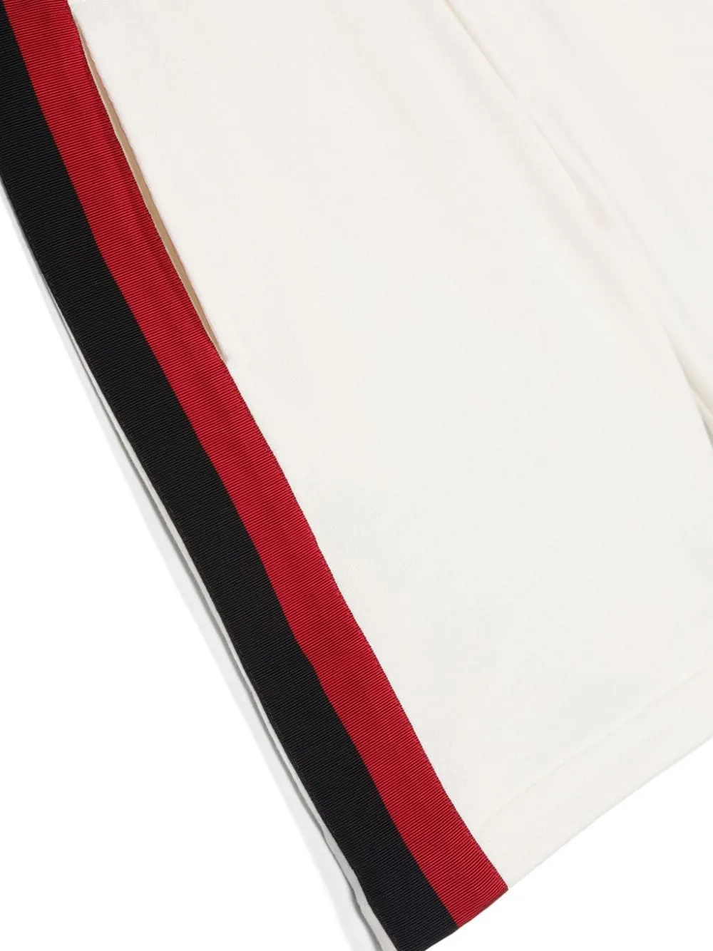 Shorts con dettaglio a righe
