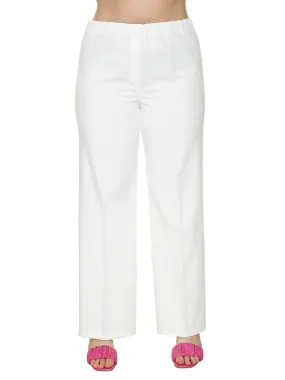 Sophia  ---------    ------------ - pantalone tailleur - bianco